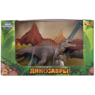 Игровой набор ABtoys Юный натуралист Динозавры: Брахиозавр против Спинозавра