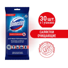 Domestos Влажные Салфетки для Очищения Поверхностей Антибактериальные 30шт