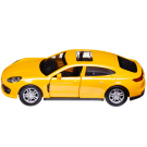 Машинка металлическая Abtoys АвтоСити 1:36 Седан купе инерционный с открывающими передними дверцами желтый свет звук