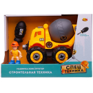 Машинка-конструктор ABtoys Спецтехника Собери сам Бетономешалка