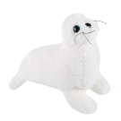 Мягкая игрушка Abtoys Морские обитатели Тюлень белый гренландский, 30см